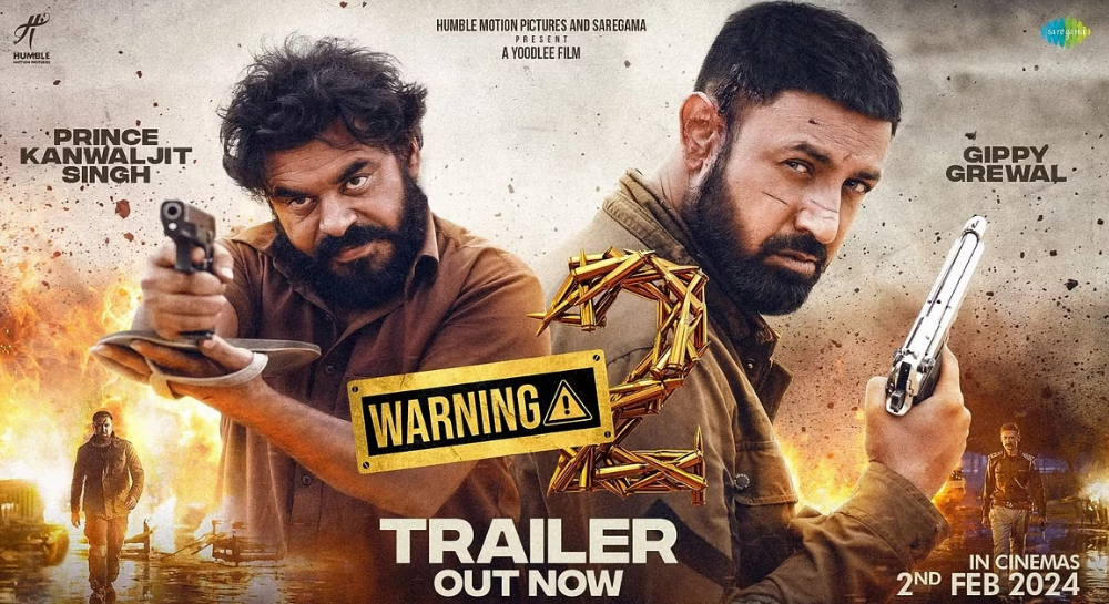 Trailer of "Gippy Grewal-starrer 'Warning 2’ is loaded with action, promise to repeat the euphoria of...